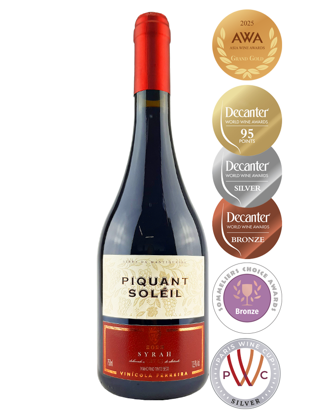 Imagem de Vinho Tinto Piquant Soleil - Syrah 2022 
